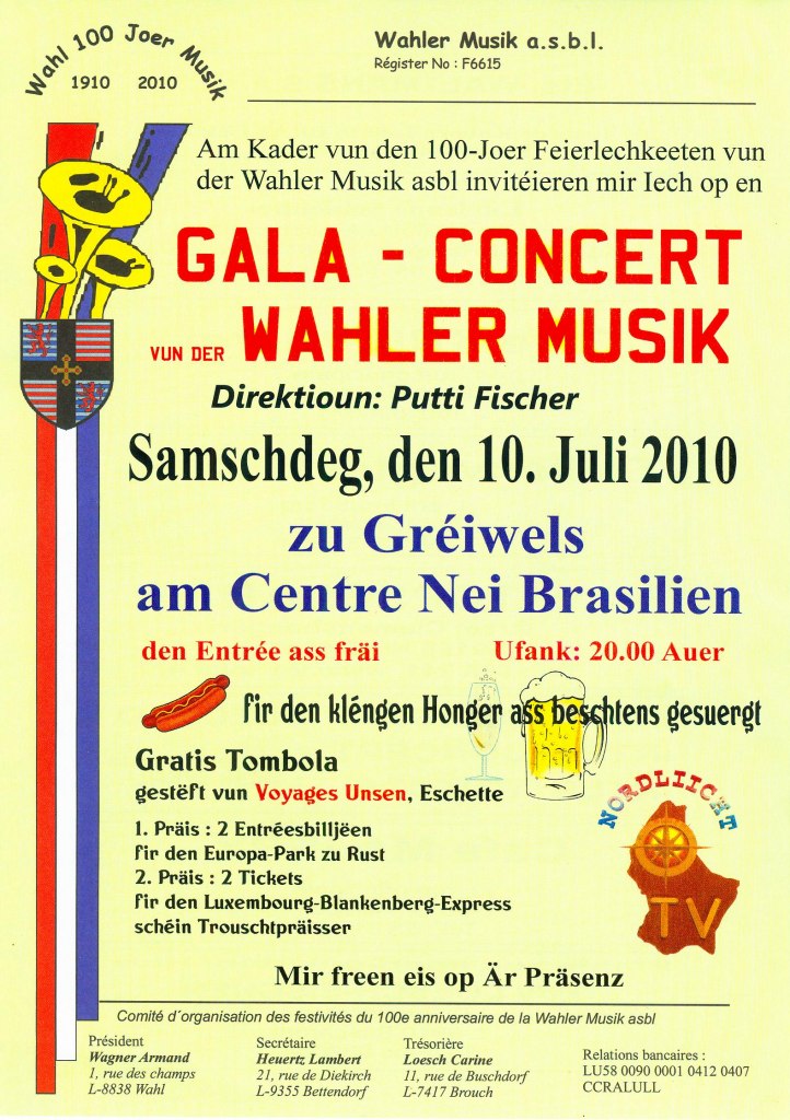 Flyer Gala-Concert 2010